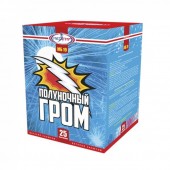 Полуночный гром 25 х 0,8" - Салюты и фейерверки на 25 залпов купить в Абакане