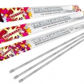 Свеча бенгальская 300 мм (3 шт) Белый снег (белый) - Купить бенгальские огни Новый год в Абакане