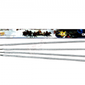 Свеча бенгальская 65 см (4шт) Новогодние желтые СБ4650 - Большие бенгальские огни в Абакане